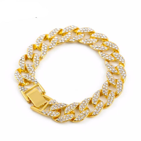 Gold Fully Iced Out Bling