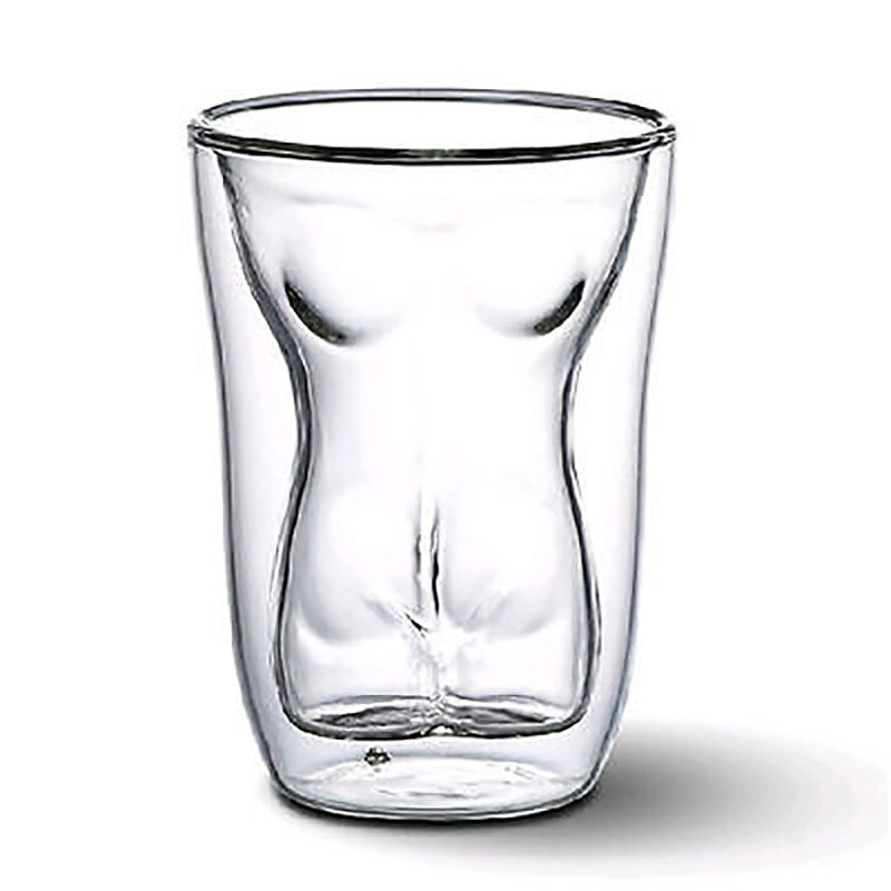 Sexy Lady Double Wall Liquor Glass