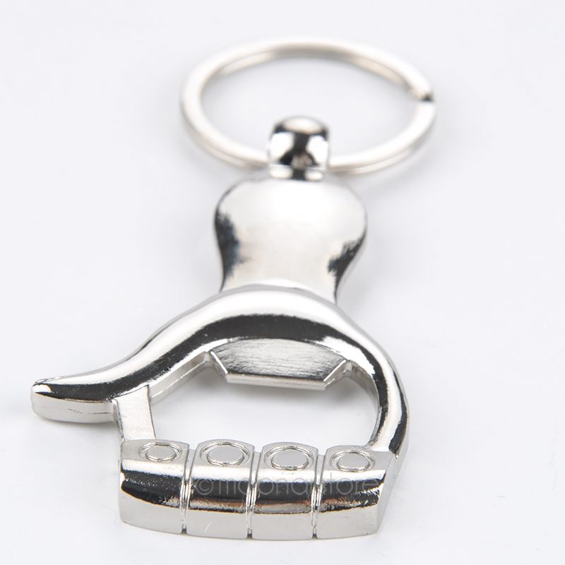 Palm Shape Bottle Opener Keyring