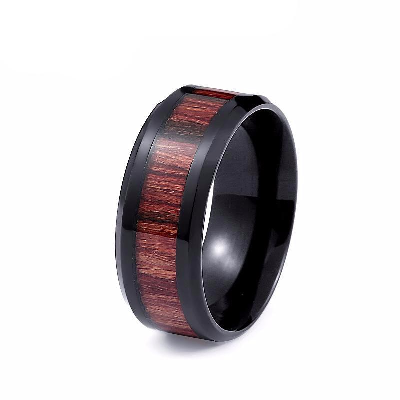 Wood Style Ring