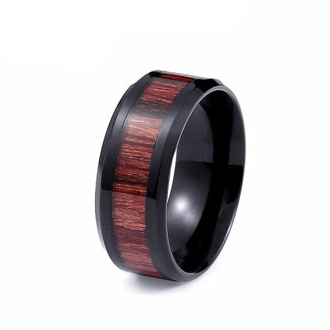 Wood Style Ring