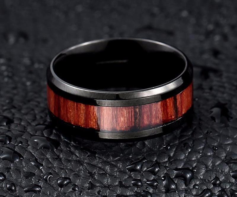 Wood Style Ring