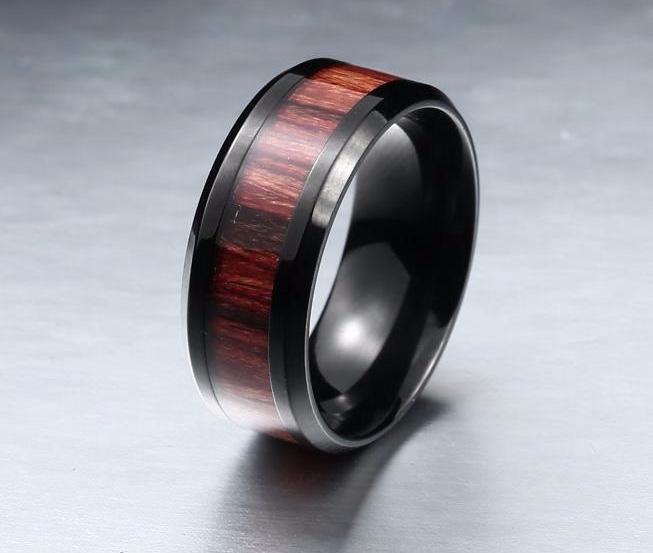 Wood Style Ring