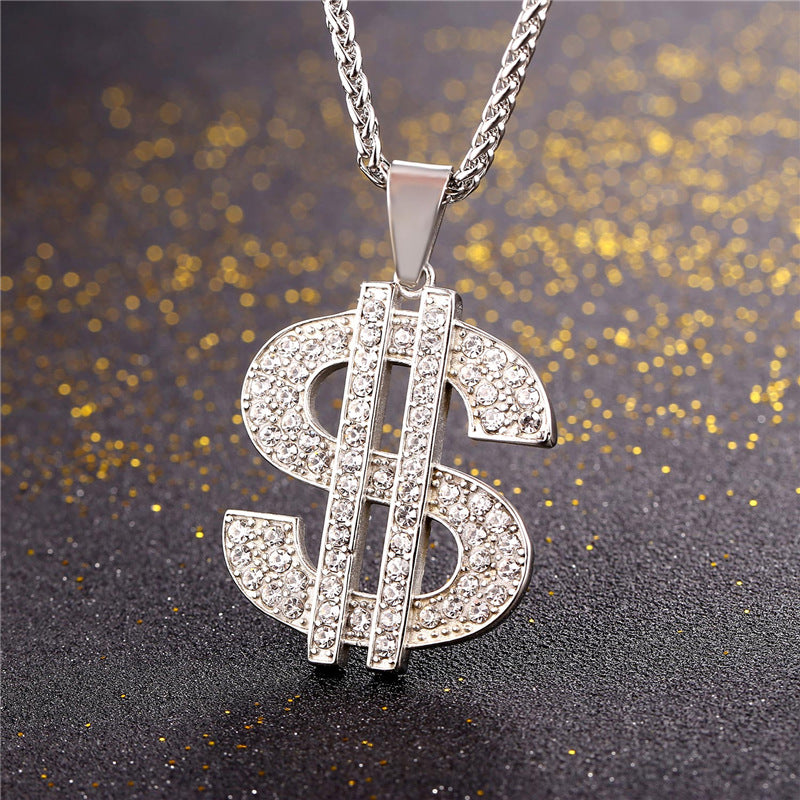 US Dollar Stainless Pendant