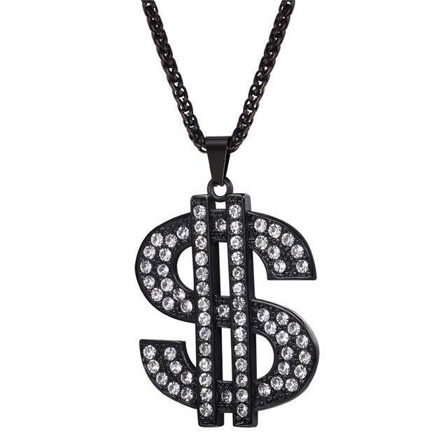 US Dollar Stainless Pendant